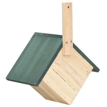 ARDEBO.de - Vogelhäuser 4 Stk. 24x16x30 cm Tannenholz 