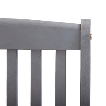 Klappbare Gartenstühle 6 Stk. mit Sitzkissen Massivholz Akazie