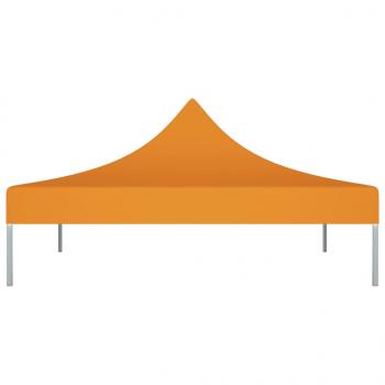 Partyzelt-Dach 3x3 m Orange 270 g/m²