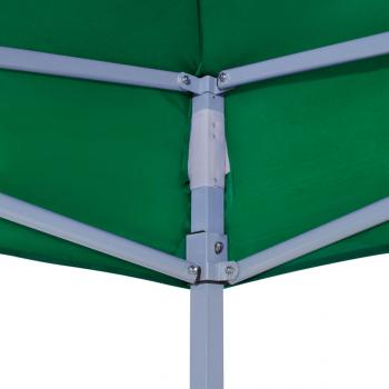 Partyzelt-Dach 6x3 m Grün 270 g/m²