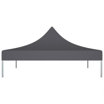 Partyzelt-Dach 2x2 m Anthrazit 270 g/m² 