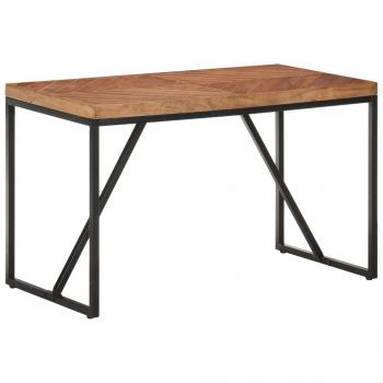 ARDEBO.de - Esstisch 120x60x76 cm Massivholz Akazie und Mango 