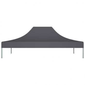 Partyzelt-Dach 4x3 m Anthrazit 270 g/m²