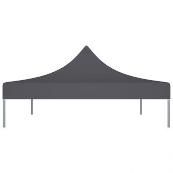 Partyzelt-Dach 4x3 m Anthrazit 270 g/m²