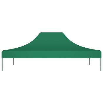 Partyzelt-Dach 4x3 m Grün 270 g/m²