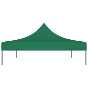 Partyzelt-Dach 4x3 m Grün 270 g/m²