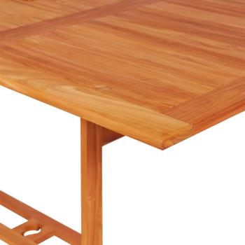 7-tlg. Garten-Essgruppe mit Kissen Massivholz Teak