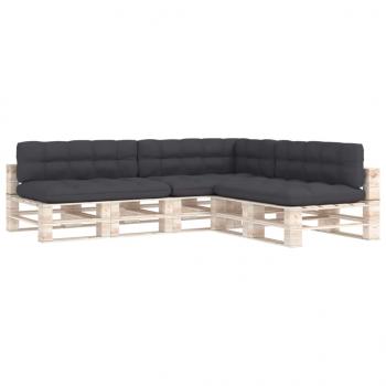 Palettensofa-Kissen 7 Stk. Anthrazit