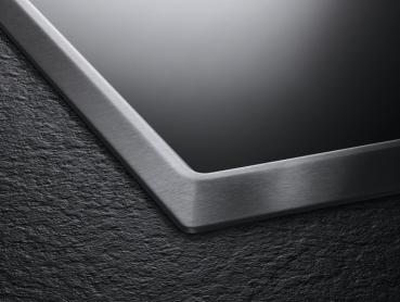 AEG HK654850XB Autarkes Elektro-Kochfeld, Glaskeramik, 60 cm breit, Sensor-Tasten, Edelstahl-Rahmen