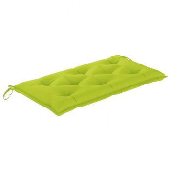 ARDEBO.de - Gartenbank-Auflage Hellgrün 100x50x7 cm Oxford-Gewebe