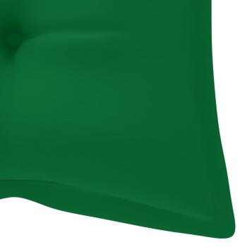 ARDEBO.de - Gartenbank-Auflage Grün 120x50x7 cm Oxford-Gewebe