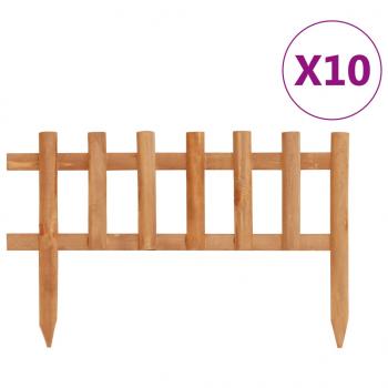 ARDEBO.de - Rasenkanten 10 Stk. Tannenholz 4,4 m