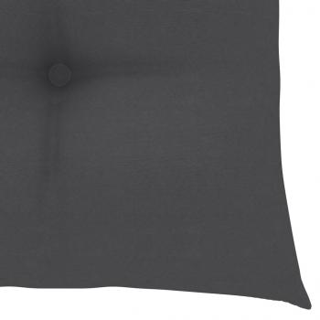 Stuhlkissen 6 Stk. Anthrazit 40x40x7 cm Oxford-Gewebe