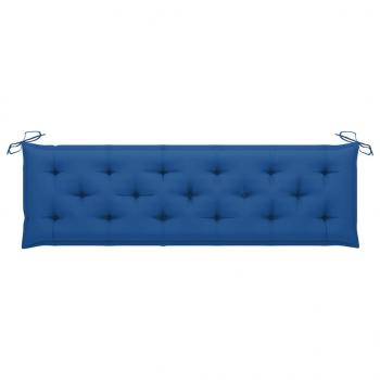 Gartenbank-Auflage Blau 180x50x7 cm Oxford-Gewebe