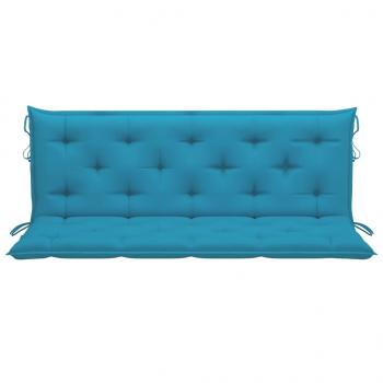 Gartenbank-Auflagen 2 Stk. Hellblau 150x50x7 cm Oxford-Gewebe