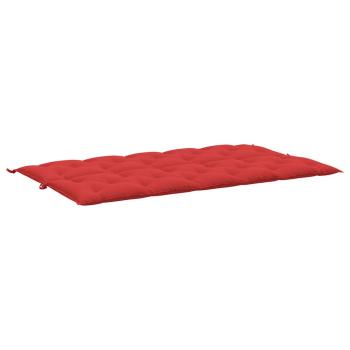 Gartenbank-Auflage Rot 180x(50+50)x7 cm Oxford-Gewebe