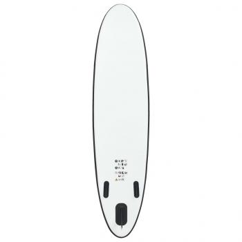 Aufblasbares Stand Up Paddle Board Set Schwarz und Weiß