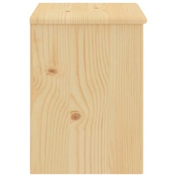 Nachttisch Natur 35x30x40 cm Massivholz Kiefer