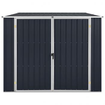 Gerätehaus Anthrazit 195x198x159 cm Verzinkter Stahl