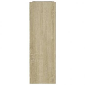 Bad-Spiegelschrank Sonoma-Eiche 62,5x20,5x64 cm Holzwerkstoff