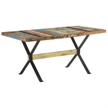Esstisch 160x80x76 cm Altholz Massiv 