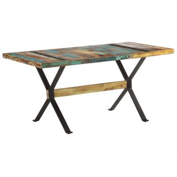 Esstisch 160x80x76 cm Altholz Massiv 
