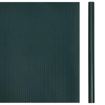 Garten-Sichtschutz 4 Stk. PVC 35x0,19 m Mattgrün