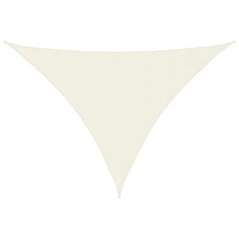 Sonnensegel Oxford-Gewebe Dreieckig 3x4x4 m Creme