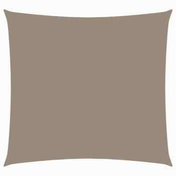 Sonnensegel Oxford-Gewebe Quadratisch 7x7 m Taupe 