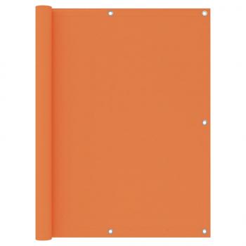 ARDEBO.de - Balkon-Sichtschutz Orange 120x600 cm Oxford-Gewebe