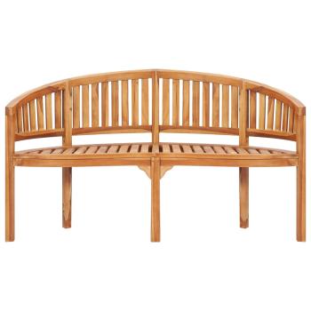 4-tlg. Garten-Lounge-Set Massivholz Teak