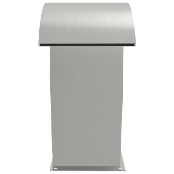 Pool-Wasserfall mit LEDs 22x60x70 cm Edelstahl 304