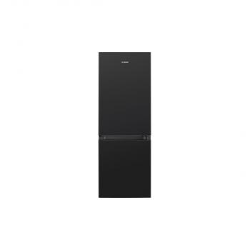 ARDEBO.de Bomann KG 320.2 Stand Kühl-Gefrierkombination, 50 cm breit, 175 L, LED, Abtauautomatik, schwarz-glänzend (732021)