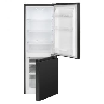 Bomann KG 322.1 Stand Kühl-Gefrierkombination, 49,5 cm breit, 175L, LED, Abtauautomatik, schwarz