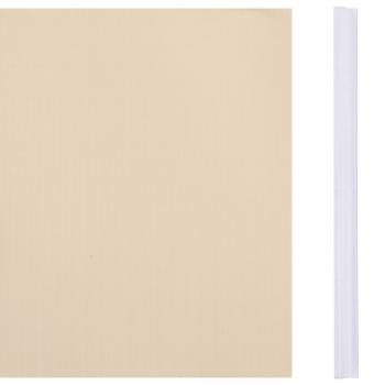 Garten-Sichtschutz PVC 70x0,19 m Creme