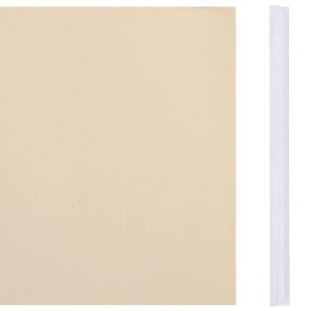 Garten-Sichtschutz PVC 70x0,19 m Creme