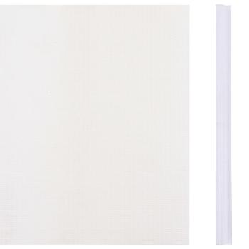Garten-Sichtschutz PVC 70x0,19 m Weiß