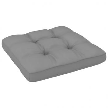 ARDEBO.de - Palettenkissen Grau 80x80x12 cm Stoff