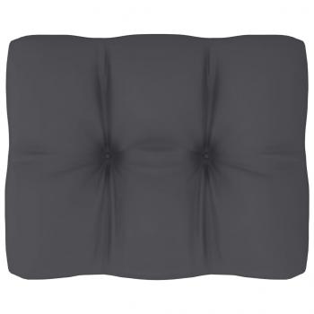 ARDEBO.de - Palettenkissen Anthrazit 50x40x12 cm Stoff