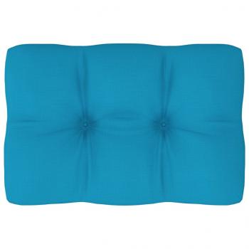 ARDEBO.de - Palettenkissen Blau 60x40x12 cm Stoff