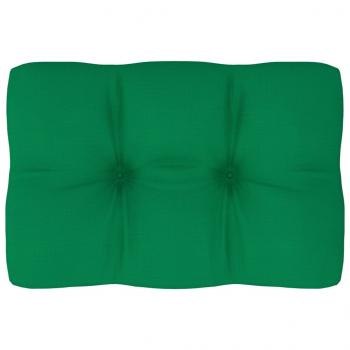Palettenkissen Grün 60x40x12 cm Stoff
