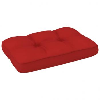 Palettenkissen Rot 60x40x12 cm Stoff