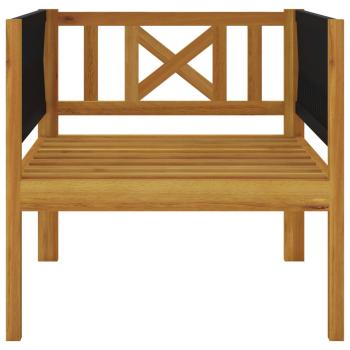 7-tlg. Garten-Lounge-Set mit Kissen Cremeweiß Massivholz Akazie