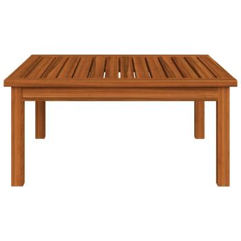 12-tlg. Garten-Lounge-Set mit Kissen Cremeweiß Massivholz Akazie