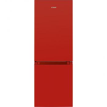 ARDEBO.de Bomann KG 320.2 Stand Kühl-Gefrierkombination, 50 cm breit, 175 L, LED, Abtauautomatik, rot