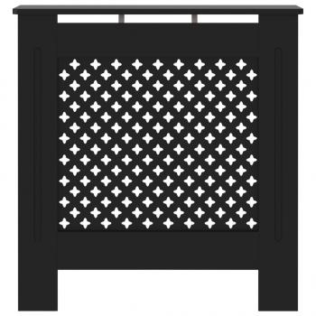 MDF Heizkörperverkleidung Schwarz 78 cm