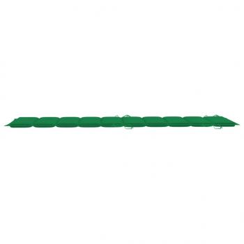 Sonnenliegen-Auflage Grün 186x58x3 cm Oxford-Gewebe