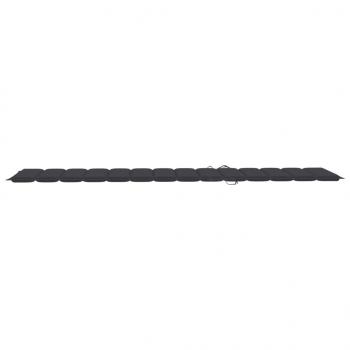 Sonnenliegen-Auflage Anthrazit 200x50x3 cm Oxford-Gewebe
