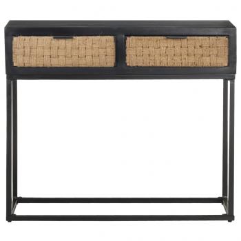 Konsolentisch 90x35x76 cm Mango Massivholz