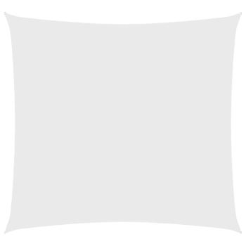 Sonnensegel Oxford-Gewebe Quadratisch 3x3 m Weiß